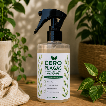 CERO PLAGAS | ELIMINÁ LAS PLAGAS DE TUS PLANTAS