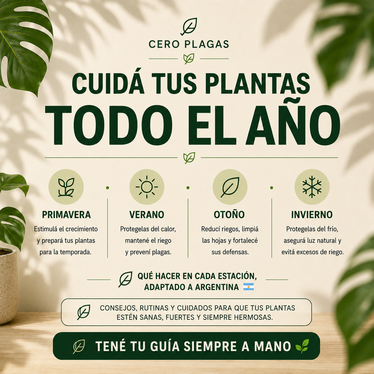GUÍA DIGITAL COMPLETA PARA APRENDER TODO SOBRE PLANTAS