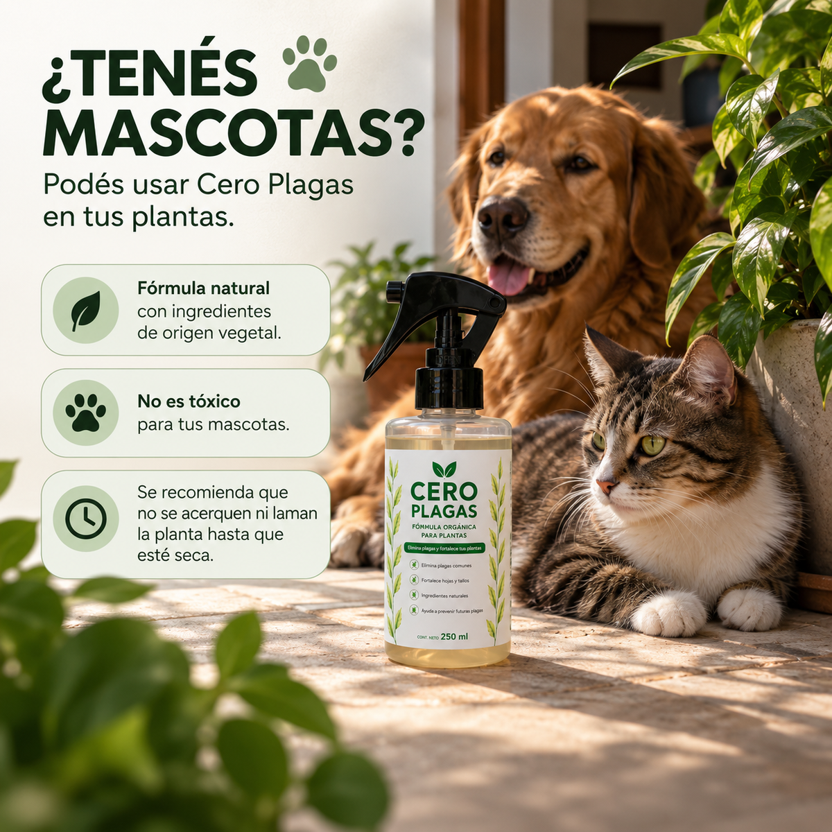 CERO PLAGAS | ELIMINÁ LAS PLAGAS DE TUS PLANTAS