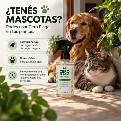 CERO PLAGAS | ELIMINÁ LAS PLAGAS DE TUS PLANTAS