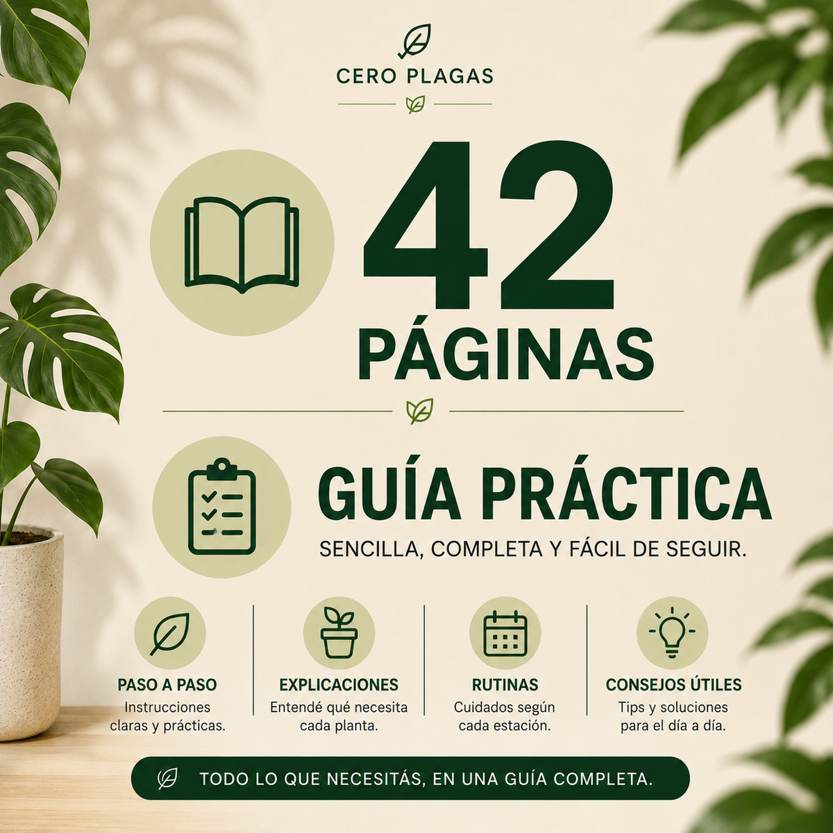 GUÍA DIGITAL COMPLETA PARA APRENDER TODO SOBRE PLANTAS